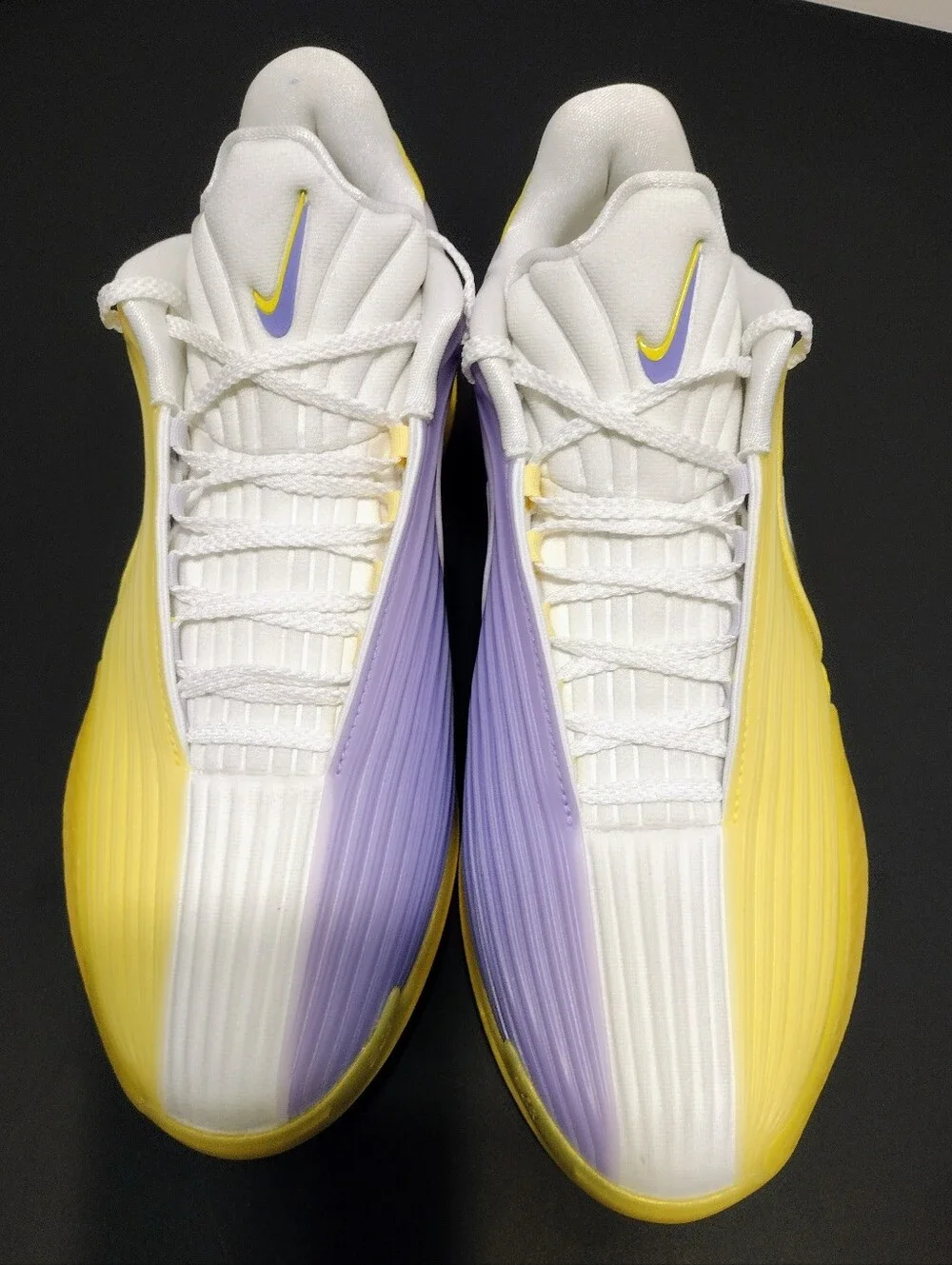 Nike Air Zoom GT Cut 3 Turbo Men's 10.5 Basketball Sneakers Lt Purple/Yellow